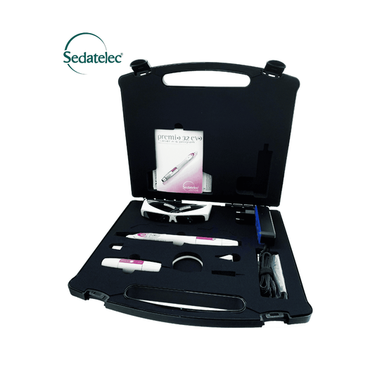 Black carrying case Sedatelec Premio 32 Evo Laser