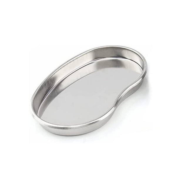 Stainless Steel Tray - Kidney Shaped