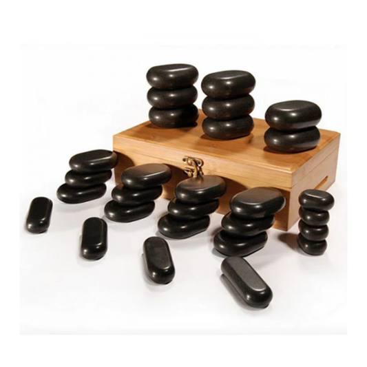 28 Piece Basalt Hot Stone Massage Set