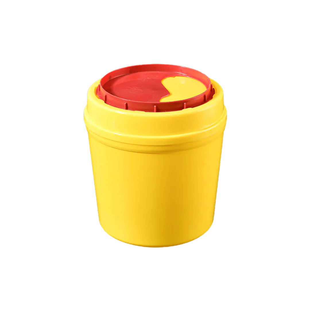 2.0L Yellow Sharps Container