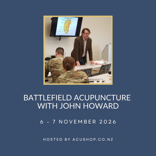 Battlefield Acupuncture Workshop with John Howard
